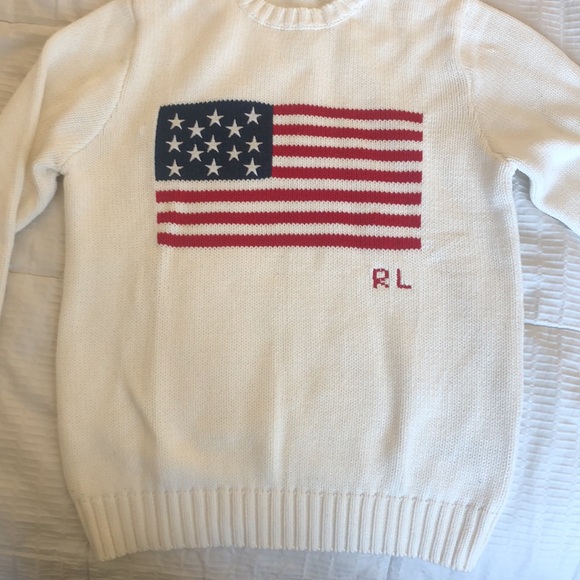 Polo Ralph Lauren USA Flag Sweater - Picture 2 of 8